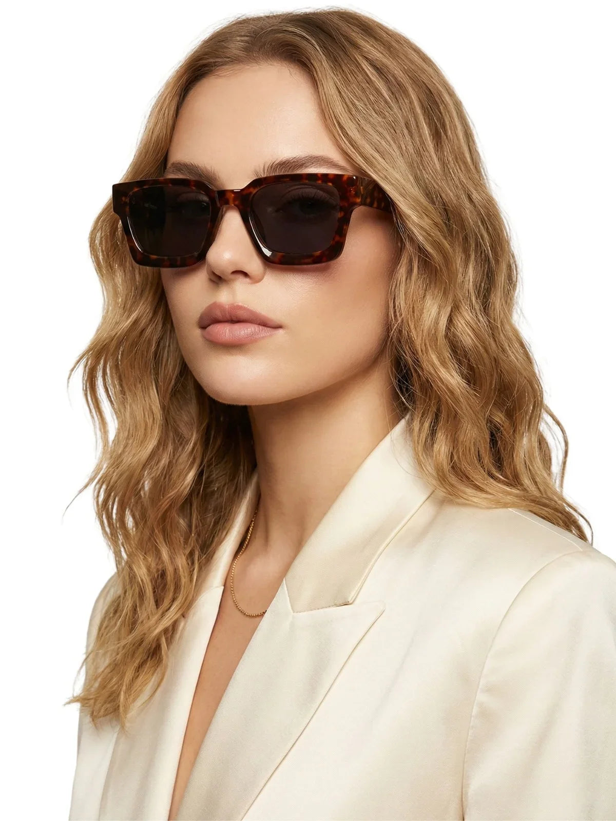 Designer Luxury Fashion Small Square Sunglasses Women
