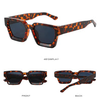 Thumbnail for Designer Luxury Fashion Small Square Sunglasses Women