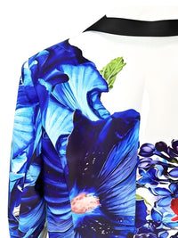 Thumbnail for Designer Suit Set Women's Single Button Gorgeous Floral Printed Blazer Suit Pants Set -, Pant Suits , Drestiny , Australia, Blazers, Blue, Canada, Dress Pants, Jackets, L, Long Sleeves, M, New Zealand, Pant Sets, Pant Suits, Red, S, Sets, United Kingdom, United States, White, XL, XXL, Yellow , Drestiny , www.shopdrestiny.com