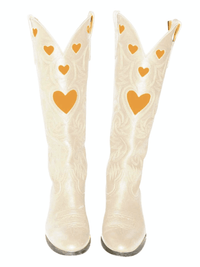 Thumbnail for Knee High Heart Shape Cowboy Boots For Women - In 8 Colors! -, Boots , Drestiny , 10, 10.5, 7.5, 8.5, 9, 9.5, Australia, Beige, Black, Boots, Brown, FR, Pink, Purple, Red, Teal, United Kingdom, United States, White, Yellow , Drestiny , www.shopdrestiny.com