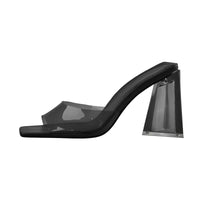 Thumbnail for Square Toe Block Heel Sandals -, Shoes , Drestiny , 10, 11, 12, 13, 14, 15, 6, 7, 8, 9, 9.5, Australia, Black, Blue, Green, Heels, Lime, Orange, Red, Sandals, United Kingdom, United States, White, Yellow , Drestiny , www.shopdrestiny.com