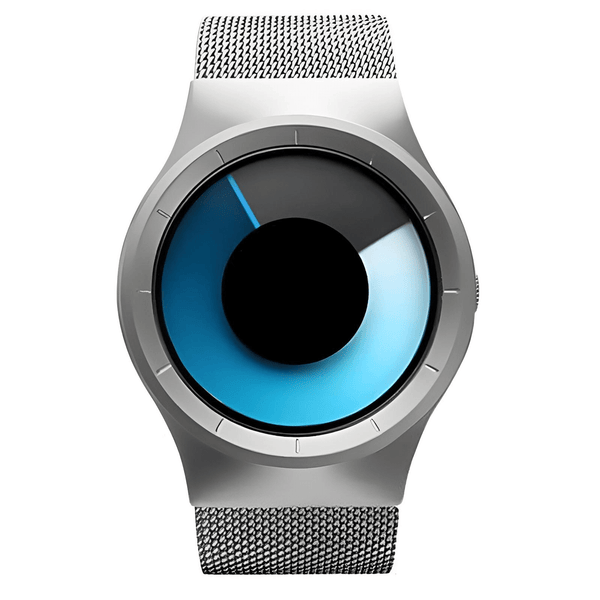 Drestiny-Silver Grey Blue-Creative Quartz Watch