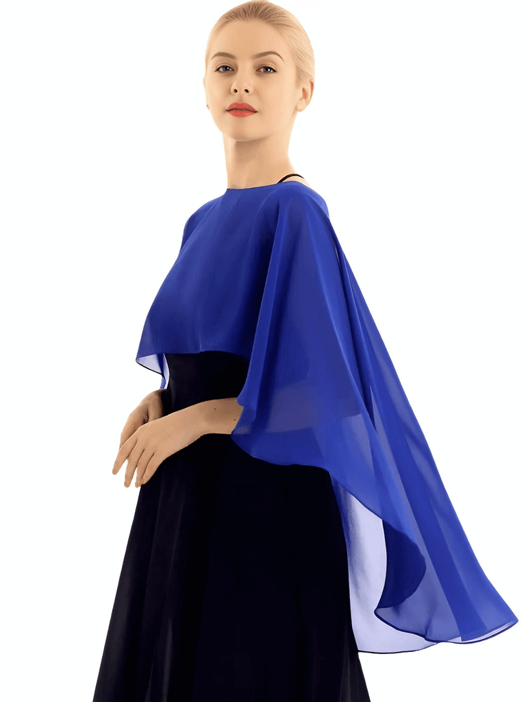 Soft Lightweight Chiffon High Low Blue Shawls for Women. Shop Drestiny for Free Shipping + Tax Covered! Save up to 50% off for a Limited Time.