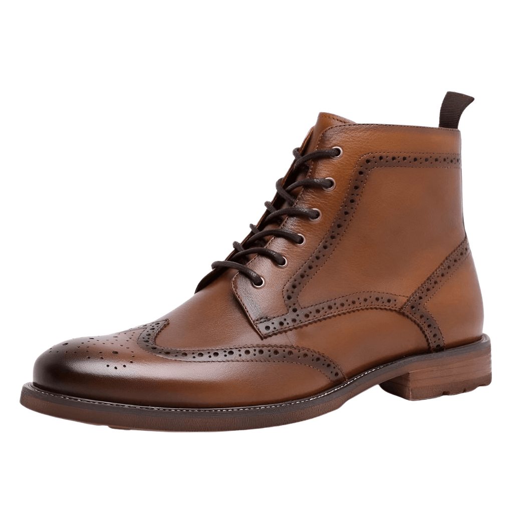 Shop Drestiny for Vintage Brogue Genuine Brown Leather Ankle Boots. Get Free Shipping + Tax Paid! Seen on FOX, NBC, and CBS. Save up to 50% off!