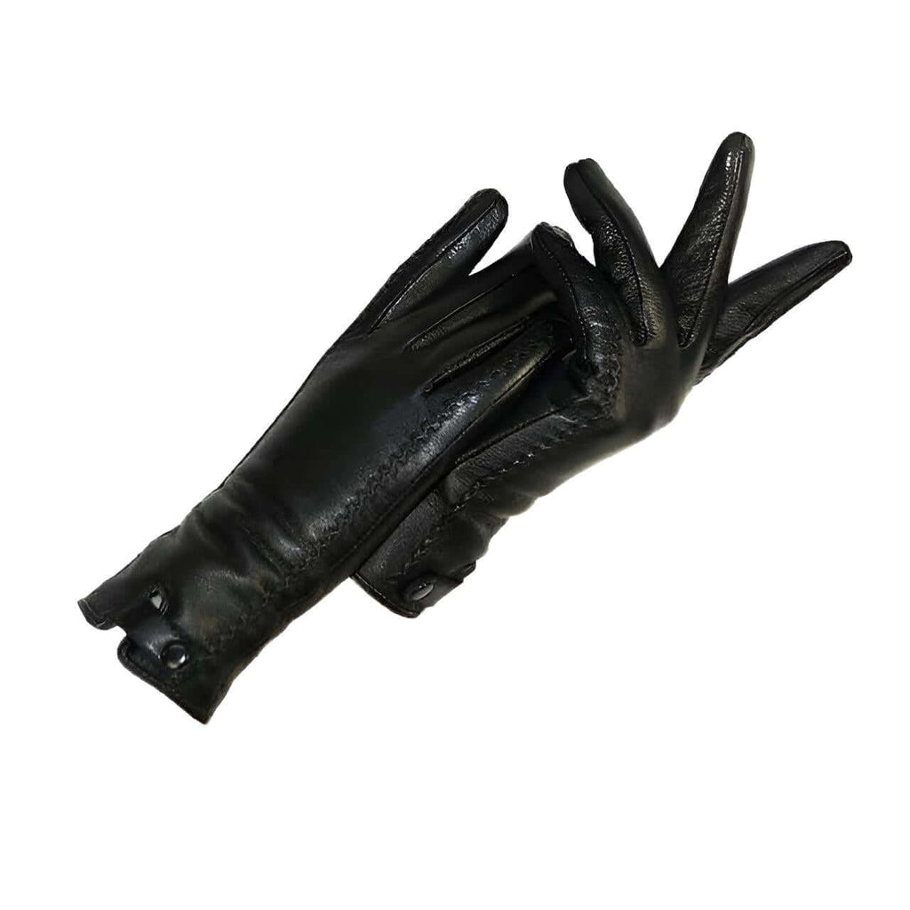 Genuine Leather Winter Gloves 