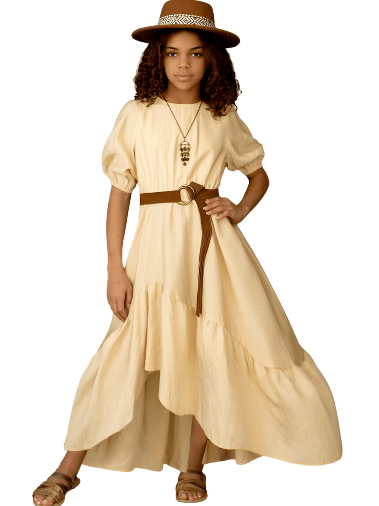 Get a girl's Bohemian layered ruffle dress for 3-12 year olds at Drestiny. Free shipping and tax covered. Save up to 50% off.