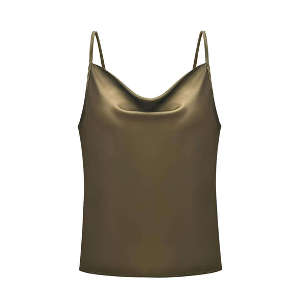 Simple Silk Camisole For Work And For Casual