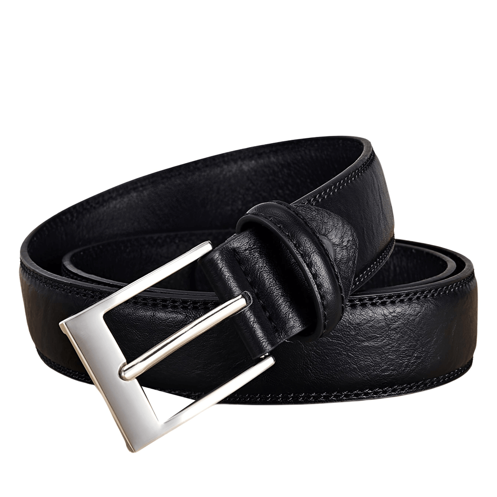 Drestiny-Men's Casual Black Trouser Belt