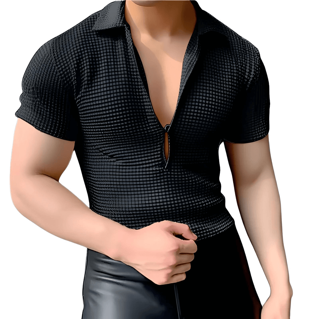 Upgrade your wardrobe with trendy deep V tees for men at Drestiny. Enjoy free shipping and tax coverage. Limited time offer - save up to 50%!