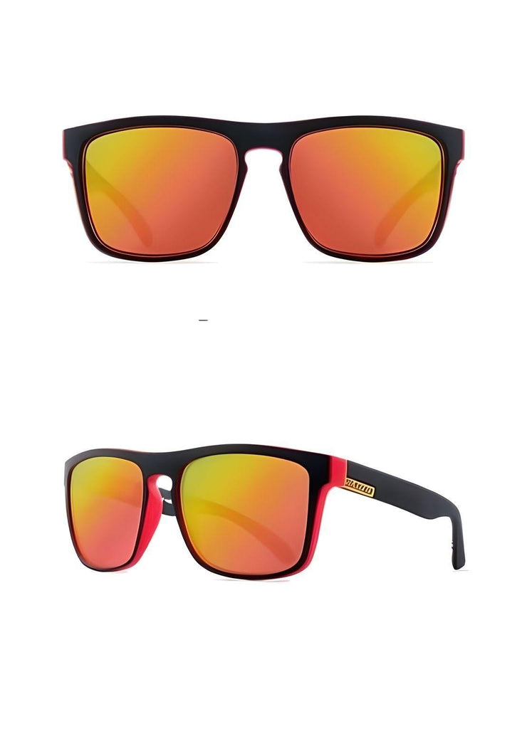 Men's Fashion Orange Polarized Sunglasses