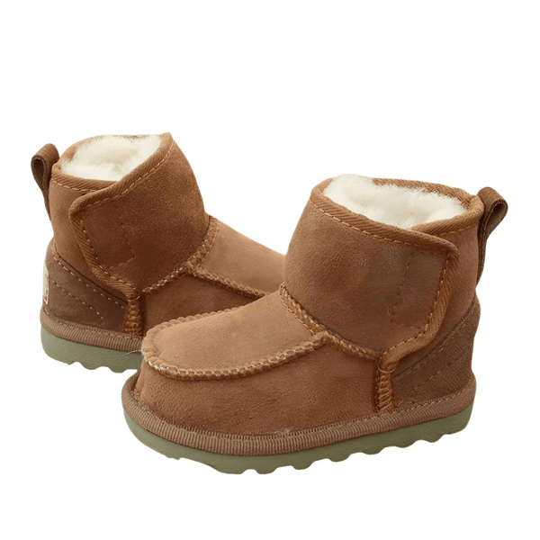 Real Sheepskin Fur Baby Snow Boots