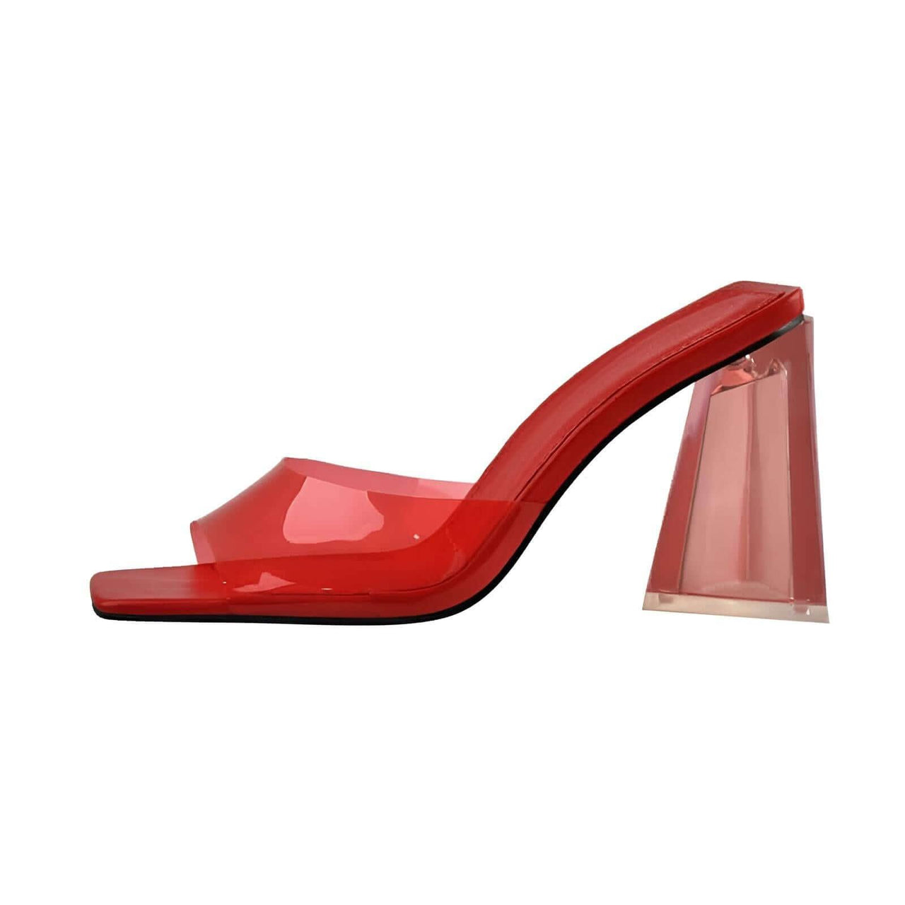 Square Toe Block Heel Sandals -, Shoes , Drestiny , 10, 11, 12, 13, 14, 15, 6, 7, 8, 9, 9.5, Australia, Black, Blue, Green, Heels, Lime, Orange, Red, Sandals, United Kingdom, United States, White, Yellow , Drestiny , www.shopdrestiny.com