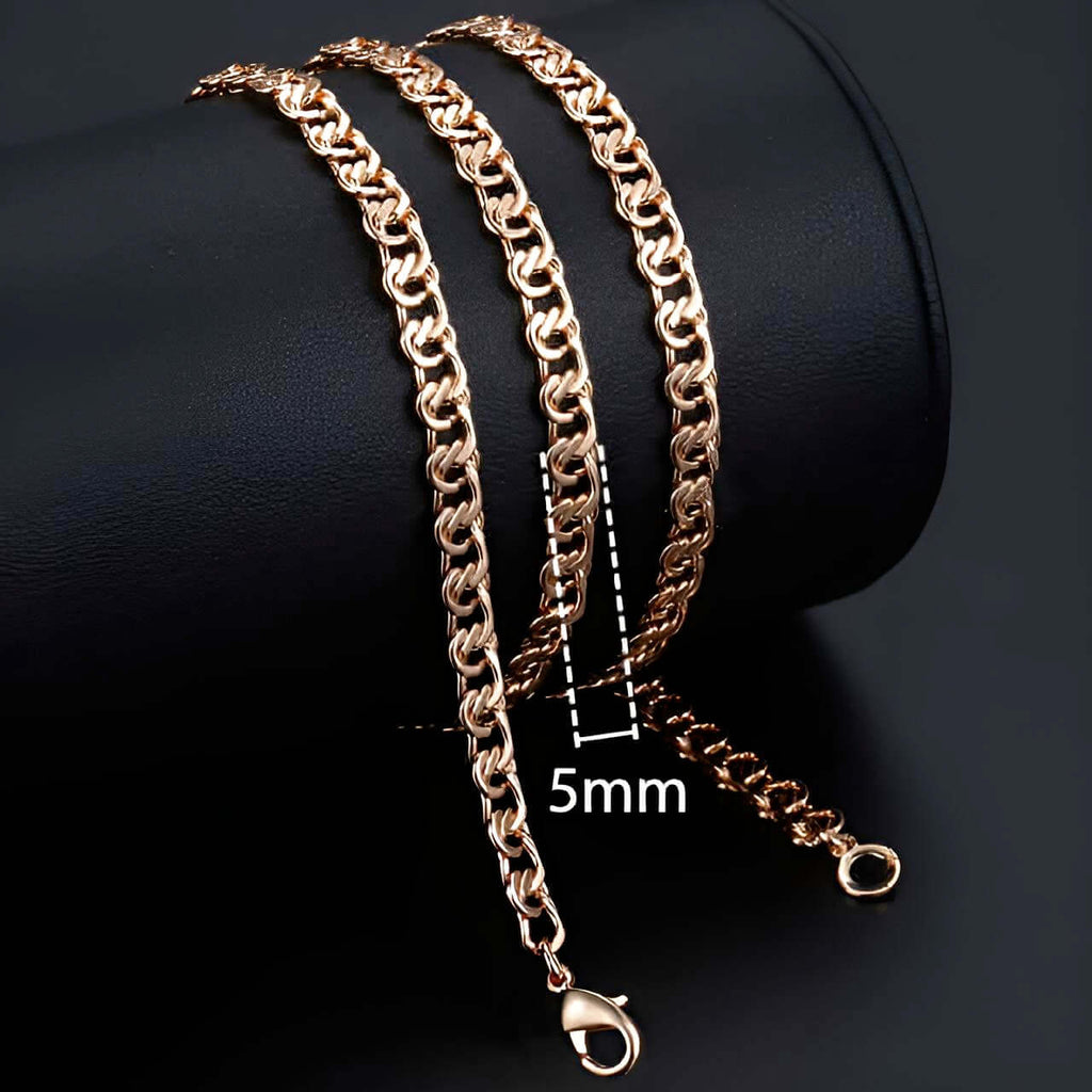 Rose Gold Rope Chains