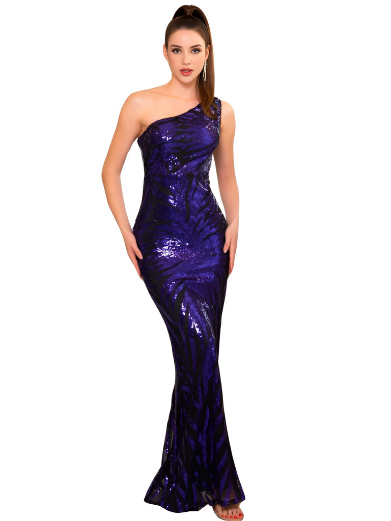 Shop Drestiny for a stunning Women's One Shoulder Sleeveless Sequined Maxi Dress. Enjoy free shipping and let us cover the tax! Save up to 50% off for a limited time. As seen on FOX/NBC/CBS.