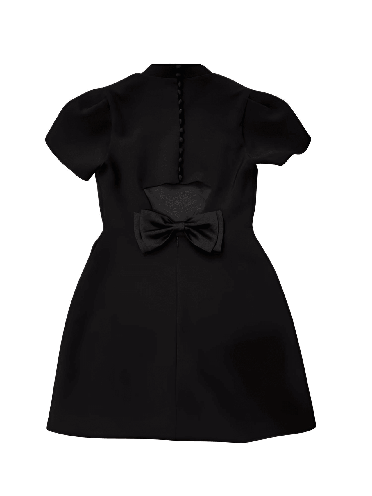 Elegant Hollow Out Red Mini Dress With Fashion Bow, Drestiny, Mini Dresses, Mini Dress, Short Sleeves, United States, Canada, White, Black, Australia, New Zealand, United Kingdom, FR, Red, S, M, L, 4, 6, 8, 10, XL, shopdrestiny.com