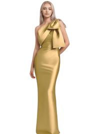 Thumbnail for Elegant One-Shoulder Satin Mermaid Dress Back Split With Bow Floor Length Prom Special Occasion Formal Party Gown Custom, Drestiny, Maxi Dresses, One Shoulder, Sleeveless, 2, 4, 6, 8, 10, Custom Size, Custom Color, United States, USA, Canada, Australia, New zealand, United Kingdom, UK, Taupe, Sky Blue, Mauve, Wine Red, Red, Pink, Emerald Green, Navy Blue, Champagne, Fuchsia, Orange, Lilac, Gold, Royal Blue, Black, One Shoulder Custom Dress, One Shoulder Maxi Dress, shopdrestiny.com