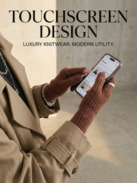 Thumbnail for Elegant Warm Women's Touchscreen Gloves - In 10 Chic Colors!