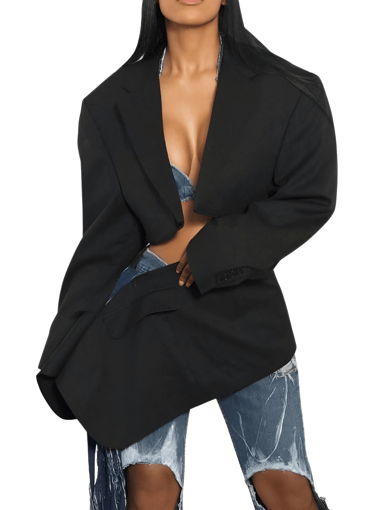 Elegant Women's Blazer Skirt Set Lapel Collar Jacket and Bandage Mini Skirt 2 Piece New Office Work Outfits -, Outfit Sets , Drestiny , 10, 12, 14, 4, 6, 8, Apricot, Australia, Black, Blazers, Dark Blue, FR, Jackets, L, Long Sleeves, M, Navy, New Zealand, Off White, S, Sets, Skirt Sets, Skirts, United Kingdom, United States, XL, XXL , Drestiny , www.shopdrestiny.com