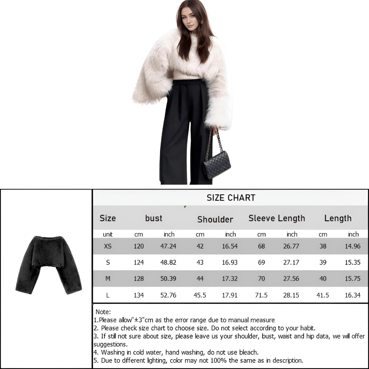 Elegant Women's Faux Fur Crop Top Long Lantern Sleeves Thick Sweaters Female Autumn Winter Fashion Solid Warm Outwears Lady, Drestiny, Crop Sweaters, Sweaters, Pullovers, Long Sleeves, Crop Tops, Faux Fur Sweaters Women, 2, 4, 6, 8, 10, XS, S, M, L, United States, Canada, Australia, United Kingdom, Off White, White, Black, White Sweaters, Black Sweaters,shopdrestiny.com