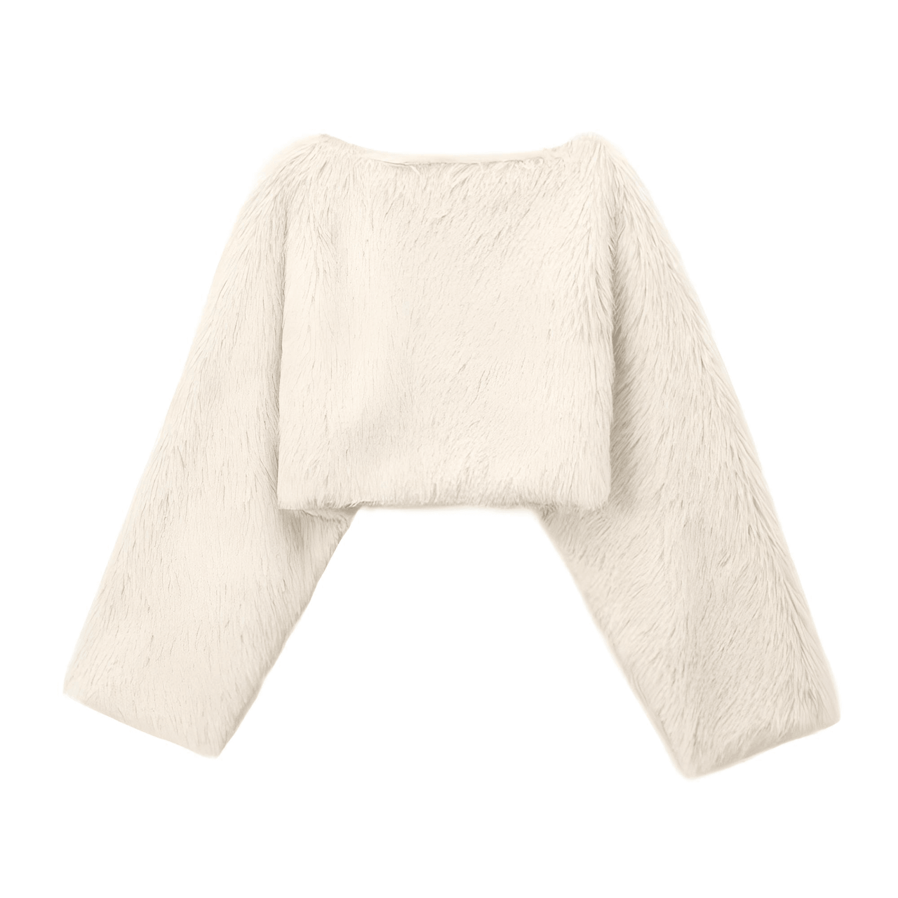 Elegant Women's Faux Fur Crop Top Long Lantern Sleeves Thick Sweaters Female Autumn Winter Fashion Solid Warm Outwears Lady, Drestiny, Crop Sweaters, Sweaters, Pullovers, Long Sleeves, Crop Tops, Faux Fur Sweaters Women, 2, 4, 6, 8, 10, XS, S, M, L, United States, Canada, Australia, United Kingdom, Off White, White, Black, White Sweaters, Black Sweaters,shopdrestiny.com