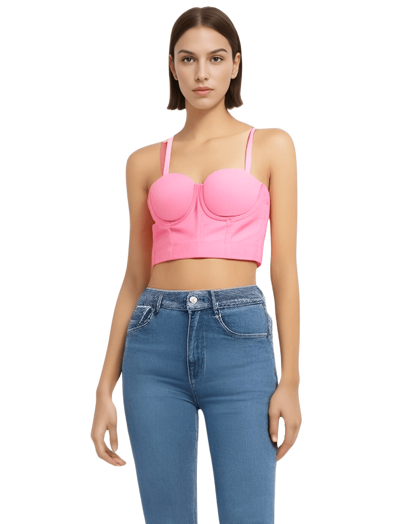 Unleash your inner fashionista with these trendy Fashion Push Up Corset Crop Tops for Women. Shop at Drestiny now to enjoy free shipping and let us take care of the tax. Don't miss out on savings of up to 50% off!