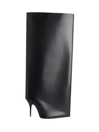 Thumbnail for Fashion Catwalk Boots Women's Knee-High Stiletto Boots Dress Winter Pull On Plus Size Boots, Drestiny, Knee Highs, Boots, Heels, High Heels, Stilettos, Black, 5, 6, 6.5, 7, 7.5, 8, 9, 9.5, 10, 10.5, Custom_Made, United States, USA, Australia, New Zealand, Canada, High-heeled knee boots, Black stiletto boots, knee high boots, Catwalk boots, avant garde boots, high fashion boots, runway boots, statement boots, shopdrestiny.com