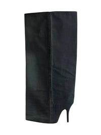 Thumbnail for Fashion Catwalk Boots Women's Knee-High Stiletto Boots Dress Winter Pull On Plus Size Boots, Drestiny, Knee Highs, Boots, Heels, High Heels, Stilettos, Black, 5, 6, 6.5, 7, 7.5, 8, 9, 9.5, 10, 10.5, Custom_Made, United States, USA, Australia, New Zealand, Canada, High-heeled knee boots, Black stiletto boots, knee high boots, Catwalk boots, avant garde boots, high fashion boots, runway boots, statement boots, shopdrestiny.com