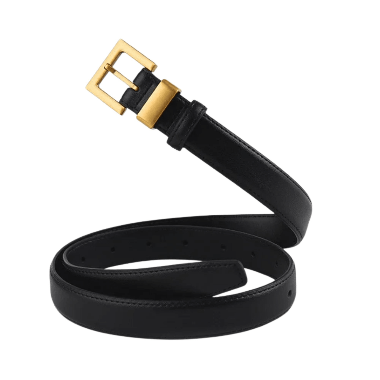Fashion Leather Square Gold Buckle Belt Minimalist Jeans Clothing Accessories Luxury Designer Brand Belt for Women, Drestiny, Belts, Accessories For Women, Leather Belts, Black Leather Belt, Brown Leather Belt, Gender_Women, United States, Canada, Australia, New Zealand, United Kingdom, Brown, Black, 95cm, 100cm, 105cm, 110cm, shopdrestiny.com