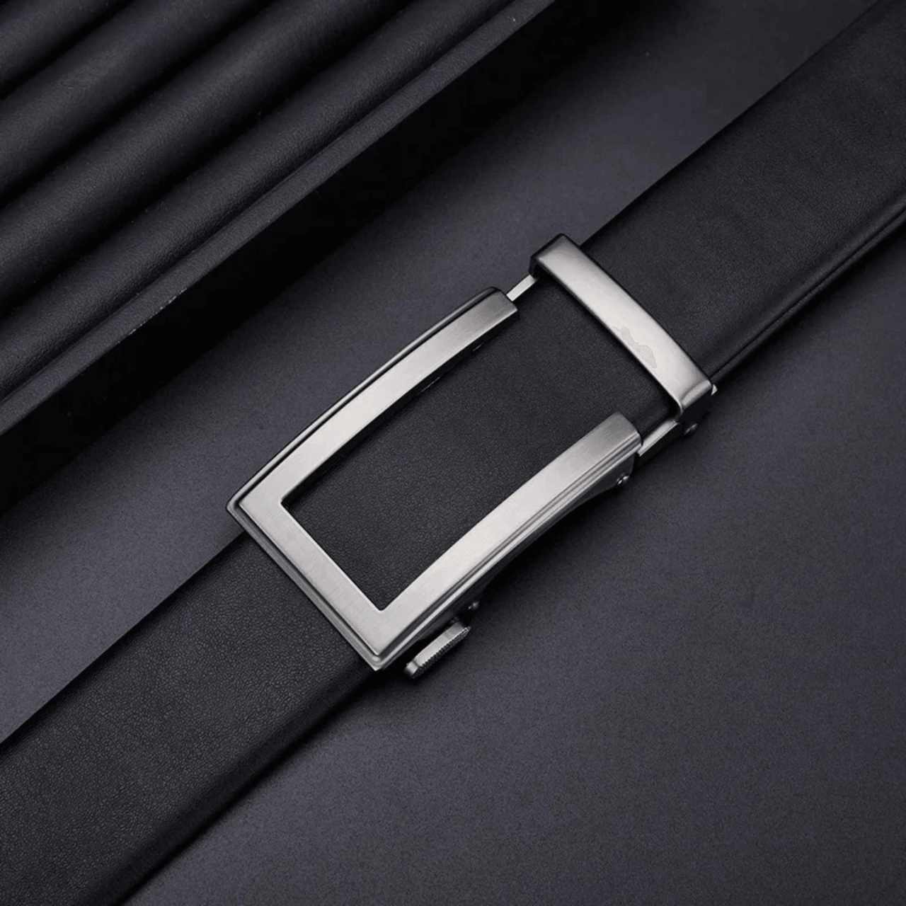 Fashion Men's Genuine Leather Belts Automatic Buckle Adjustable Ratchet Belt Jeans Belt Formal Belt, Drestiny, Belts, Gender_Men, FR, Black, Silver, United States, Canada, Australia, New Zealand, United Kingdom, 110cm, 115cm, 120cm, 125cm, 130cm, shopdrestiny.com