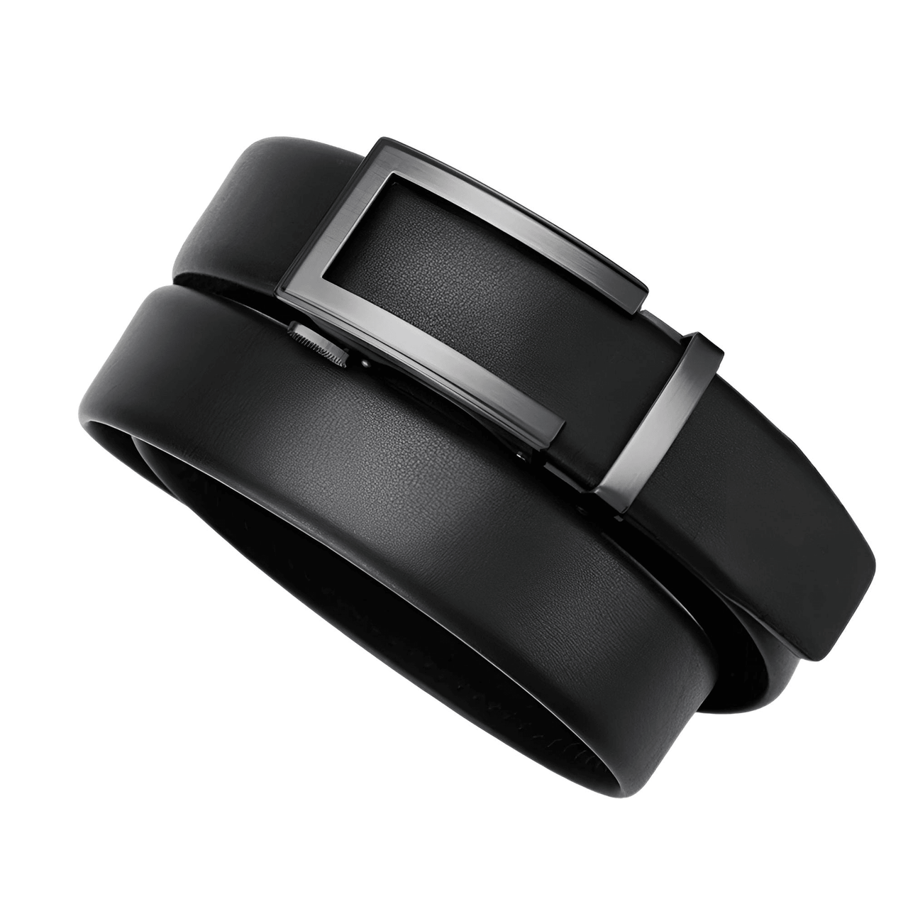Fashion Men's Genuine Leather Belts Automatic Buckle Adjustable Ratchet Belt Jeans Belt Formal Belt, Drestiny, Belts, Gender_Men, FR, Black, Silver, United States, Canada, Australia, New Zealand, United Kingdom, 110cm, 115cm, 120cm, 125cm, 130cm, shopdrestiny.com