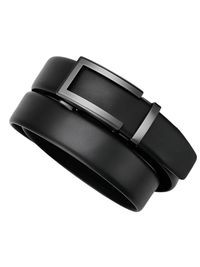 Thumbnail for Fashion Men's Genuine Leather Belts Automatic Buckle Adjustable Ratchet Belt Jeans Belt Formal Belt, Drestiny, Belts, Gender_Men, FR, Black, Silver, United States, Canada, Australia, New Zealand, United Kingdom, 110cm, 115cm, 120cm, 125cm, 130cm, shopdrestiny.com