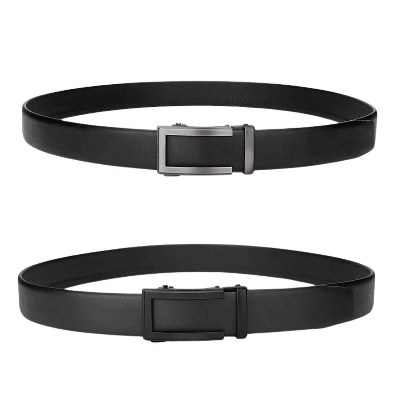 Fashion Men's Genuine Leather Belts Automatic Buckle Adjustable Ratchet Belt Jeans Belt Formal Belt, Drestiny, Belts, Gender_Men, FR, Black, Silver, United States, Canada, Australia, New Zealand, United Kingdom, 110cm, 115cm, 120cm, 125cm, 130cm, shopdrestiny.com
