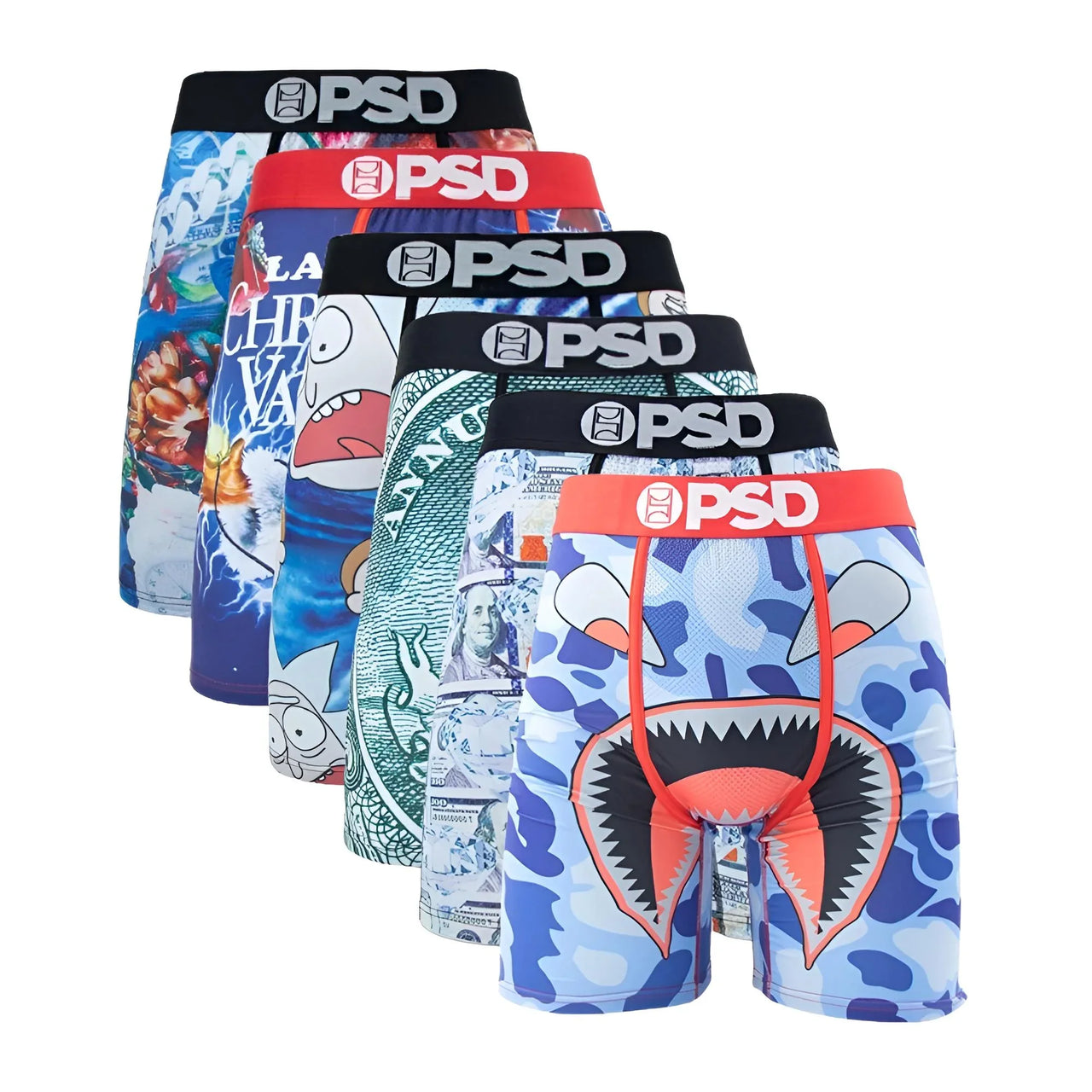 Fashion Print 6Pcs Men's Boxers Briefs Men's Underpants Boxer Shorts Sexy S-XXL, Drestiny, Men's Boxer Briefs, Best Men's Boxer Briefs, Comfortable Men's Boxer Briefs, United States, USA, Australia, United Kingdom, UK, S, M, L, XL, XXL, 2XL, Shopdrestiny.com