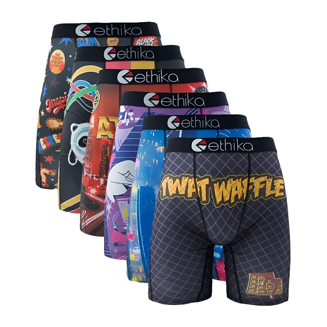 Fashion Print 6Pcs Men's Boxers Briefs Men's Underpants Boxer Shorts Sexy S-XXL, Drestiny, Men's Boxer Briefs, Best Men's Boxer Briefs, Comfortable Men's Boxer Briefs, United States, USA, Australia, United Kingdom, UK, S, M, L, XL, XXL, 2XL, Shopdrestiny.com