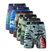 Thumbnail for Fashion Print 6Pcs Men's Boxers Briefs Men's Underpants Boxer Shorts Sexy S-XXL, Drestiny, Men's Boxer Briefs, Best Men's Boxer Briefs, Comfortable Men's Boxer Briefs, United States, USA, Australia, United Kingdom, UK, S, M, L, XL, XXL, 2XL, Shopdrestiny.com