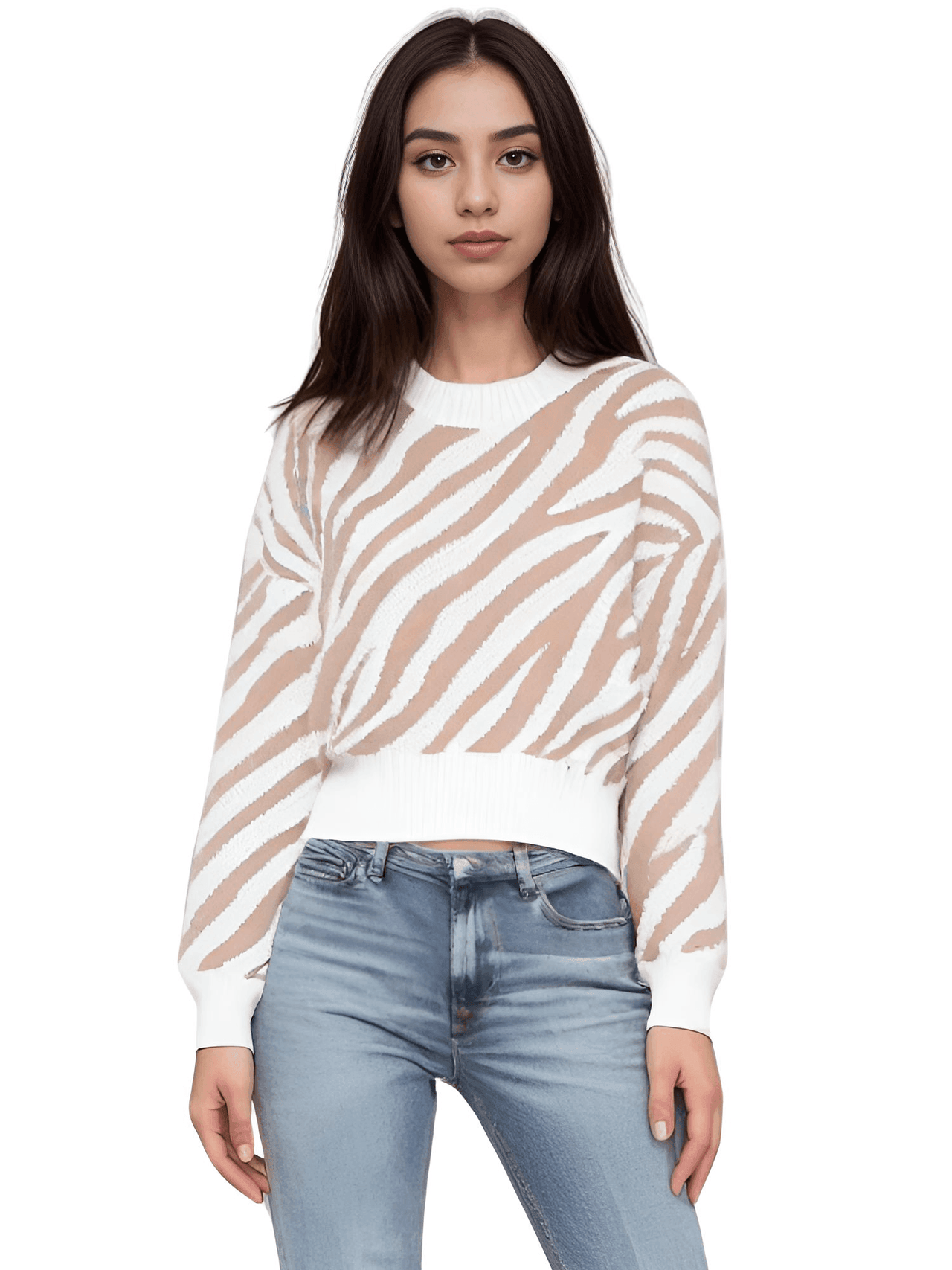 Fashion Women's Zebra Striped Sweater Stylish Sweaters Women Jumpers Casual Knit Loose Pullovers, Drestiny, Women's Zebra Print Sweater, Zebra Striped Knit Sweater, Black and White Zebra Sweater, Plus Size Zebra Sweater, Casual Zebra Sweater, Sweaters, Pullovers, Long Sleeves, Red and White, Black and White, Khaki and White, M, L, XL, XXL, 2XL, 3XL, XXXL, 6, 8, 10, 12, 14, 16, United States, Australia, New Zeland, United Kingdom, USA, Uk, shopdrestiny.com 