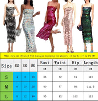 Thumbnail for Fashionable Sexy Beaded Irregular Dresses Women's Colorful Sequin Dresses, Drestiny, Dresses that are trending, shop for dresses, Midi Dresses, Ankle Length Dresses, Sleeveless, S, M, L, United States, Canada, Australia, New Zealand, United Kingdom, Green, Silver, Pink, Ivory, Black, Dark Green, Champagne, Deep PInk, shopdrestiny.com