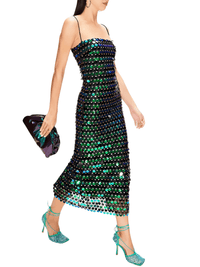 Thumbnail for Fashionable Sexy Beaded Irregular Dresses Women's Colorful Sequin Dresses, Drestiny, Dresses that are trending, shop for dresses, Midi Dresses, Ankle Length Dresses, Sleeveless, S, M, L, United States, Canada, Australia, New Zealand, United Kingdom, Green, Silver, Pink, Ivory, Black, Dark Green, Champagne, Deep PInk, shopdrestiny.com