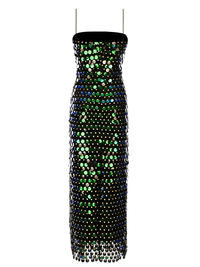 Thumbnail for Fashionable Sexy Beaded Irregular Dresses Women's Colorful Sequin Dresses, Drestiny, Dresses that are trending, shop for dresses, Midi Dresses, Ankle Length Dresses, Sleeveless, S, M, L, United States, Canada, Australia, New Zealand, United Kingdom, Green, Silver, Pink, Ivory, Black, Dark Green, Champagne, Deep PInk, shopdrestiny.com
