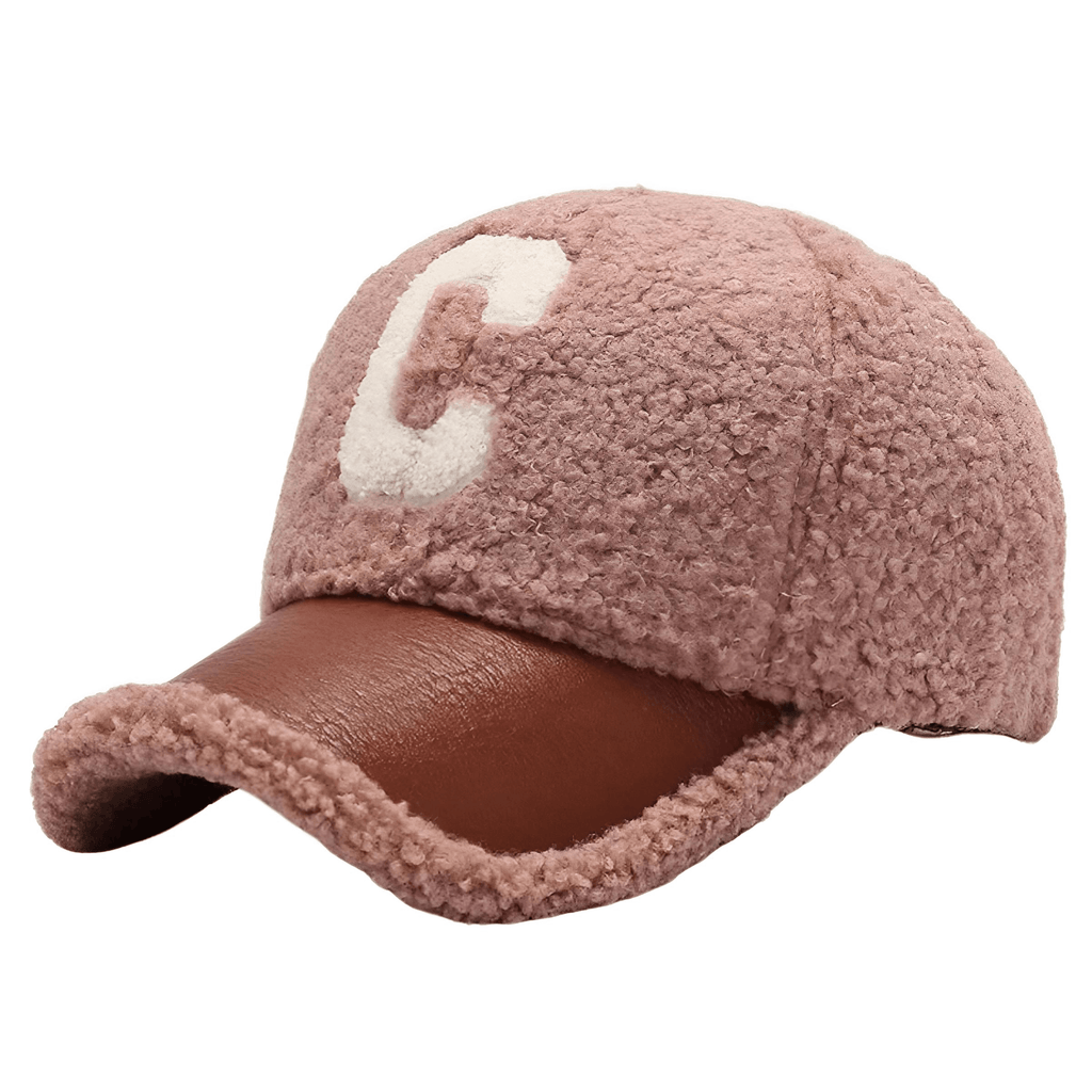 Faux Lamb's Wool Teddy Baseball Caps