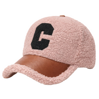Thumbnail for Faux Lamb's Wool Teddy Baseball Caps