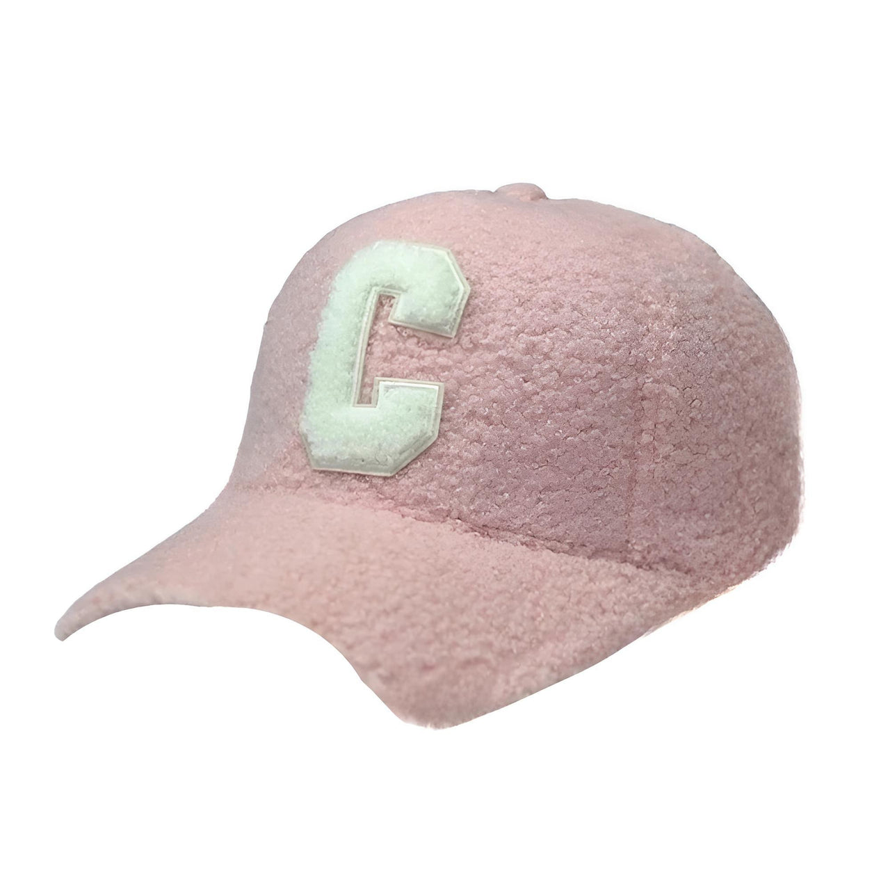 Faux Lambswool Baseball Caps Letter C Embroidery Snap Back Hats For Women Men, Drestiny, Lambswool Baseball Cap, Winter Baseball Cap, Luxury Faux Fur Baseball Cap, Faux Cashmere Baseball Cap, Designer Baseball Cap Lambswool, United States, USA, Canada, Australia, New Zealand, United Kingdom, UK, Khaki, Black, Beige, Pink, White, Brown, Dark Grey, One Size, Adjustable Baseball Cap, Shopdrestiny.com