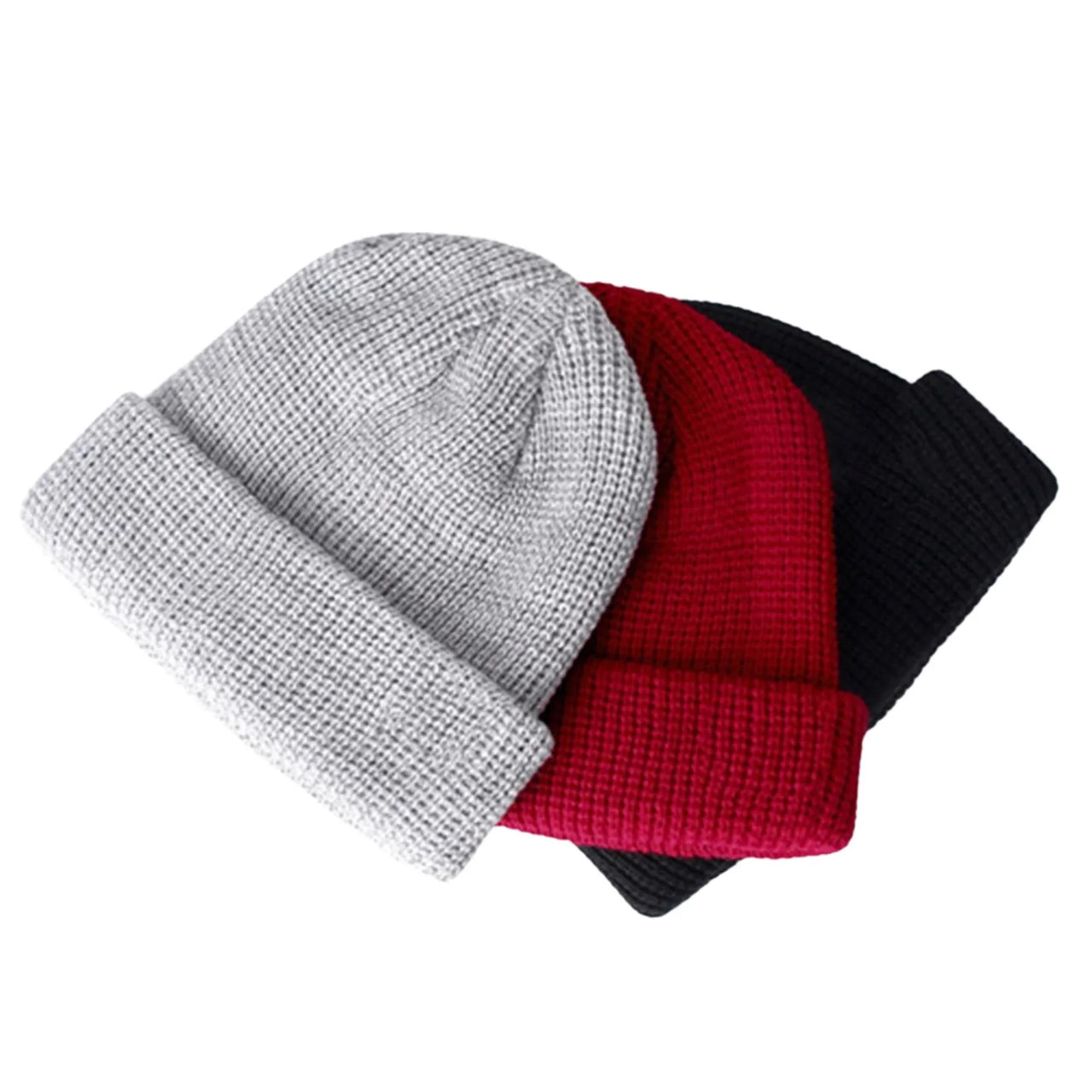 Fisherman Beanie Hat Unisex Docker Cap Beanie Ribbed Knitted Hats For Men Women Short Winter Hat, Drestiny, Hats, Winter Hats, Men, Women, Unisex, One Size, United States, USA, Canada, Australia, New Zealand, United Kingdom, UK, Yellow, Black, Red, Coffee, Beige, Dark Green, Army Green, Wine Red, White, Navy, Dark Grey, Purple, Light Purple, Light Grey, Pink, Deep Pink, Blue, Light Blue, Teal, Dark Green, Mint Green, Ribbed beanie, short beanie, docker hat, shopdrestiny.com