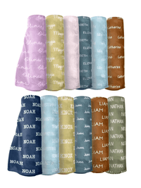 Thumbnail for Customized Fleece Baby Blanket With Baby's Name -, Blankets , Drestiny , Australia, Blankets, Blue, Boys, Brown, Canada, Girls, Green, New Zealand, Pink, Purple, United Kingdom, United States, White , Drestiny , www.shopdrestiny.com