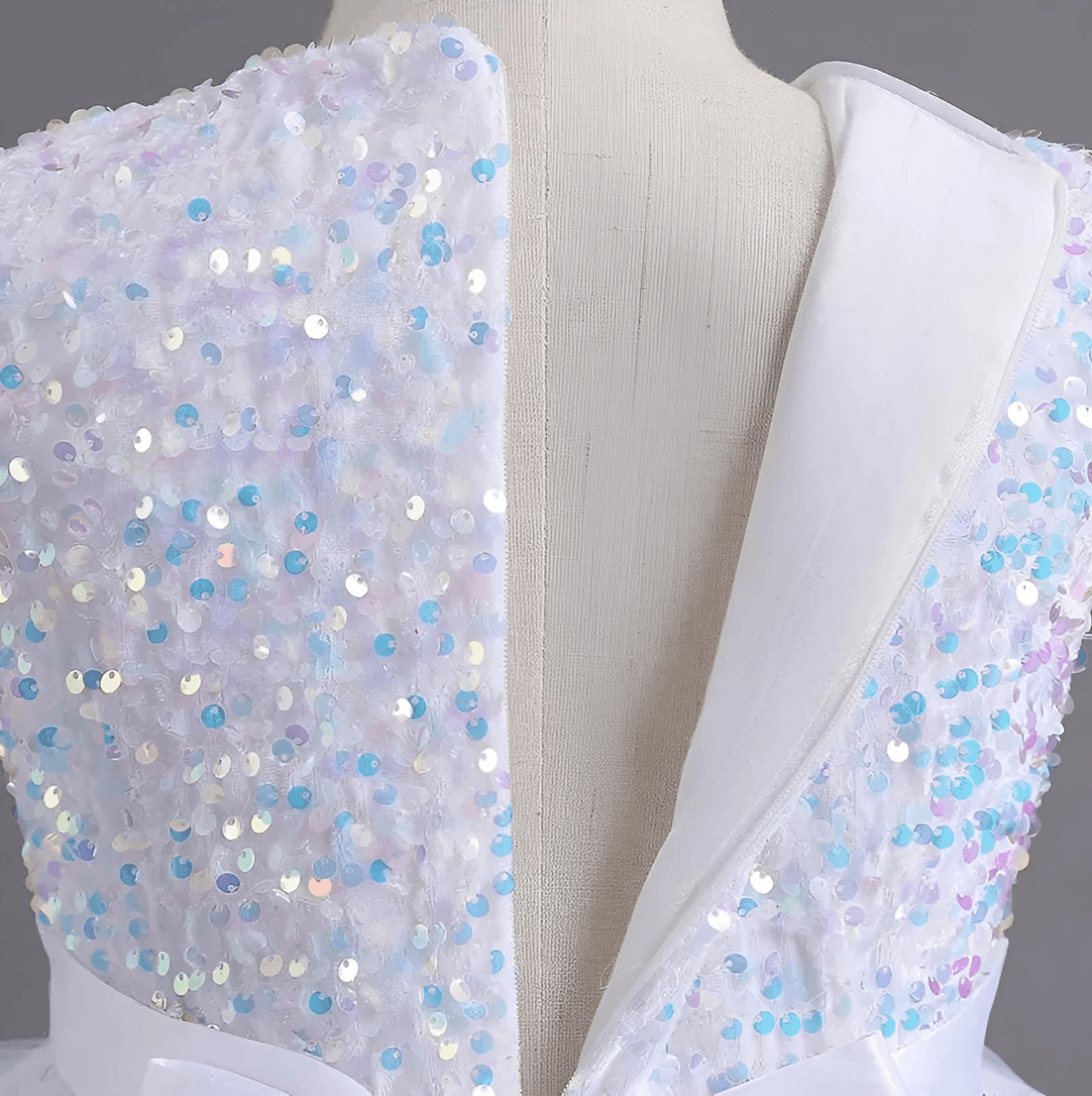 Flower Girl's Trailing Sequin Dress Baby Wedding Christmas Party Trailing Dress Teenager Children Kids Elegant Dress for 3-15Years, Drestiny, Dresses, Midi Dresses, Sleeveless, United States, USA, Canada, Australia, New Zealand, United Kingdom, UK, 3-4T, 5T, 6-7T, 8Y, 9-10Y, 11-12Y, 13-14Y, Gold, Wine Red, Sky Blue, Purple, Pink, White, Navy, girls' flower girl dresses, girls' formal trailing dresses, shopdrestiny.com