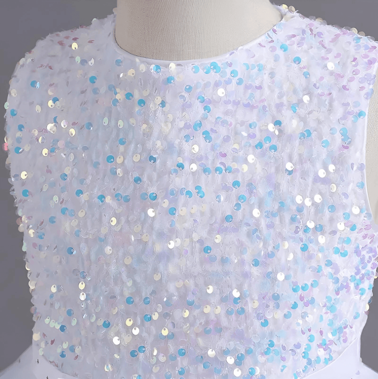 Flower Girl's Trailing Sequin Dress Baby Wedding Christmas Party Trailing Dress Teenager Children Kids Elegant Dress for 3-15Years, Drestiny, Dresses, Midi Dresses, Sleeveless, United States, USA, Canada, Australia, New Zealand, United Kingdom, UK, 3-4T, 5T, 6-7T, 8Y, 9-10Y, 11-12Y, 13-14Y, Gold, Wine Red, Sky Blue, Purple, Pink, White, Navy, girls' flower girl dresses, girls' formal trailing dresses, shopdrestiny.com
