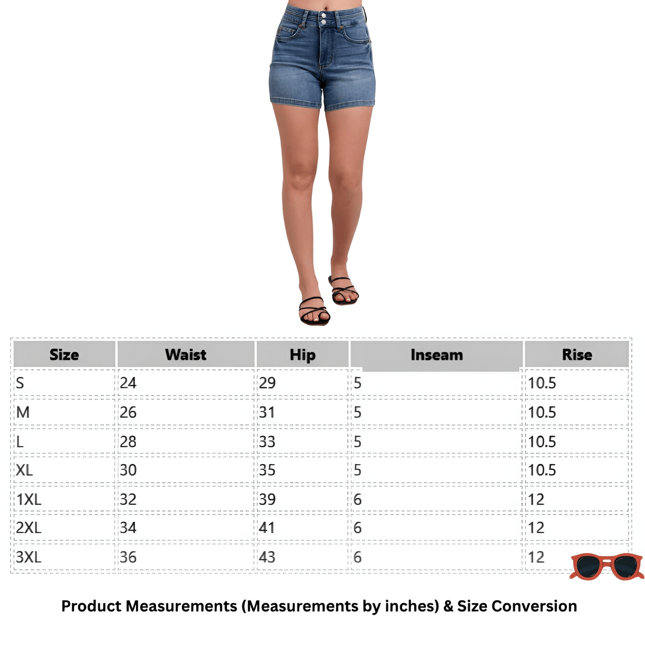 Full Size High Rise Tummy Control Plus Size Denim Shorts, Drestiny, Blue, Medium Blue, Shorts, Jean Shorts, Plus Size Jean Shorts, S, M, L, XL, 1XL, 2XL, 3XL, United States, USA, Plus size tummy control denim shorts, High waisted plus size denim shorts tummy control, Plus size shaping denim shorts, Plus size denim bermuda shorts tummy control, Curvy fit tummy control denim shorts, shopdrestiny.com