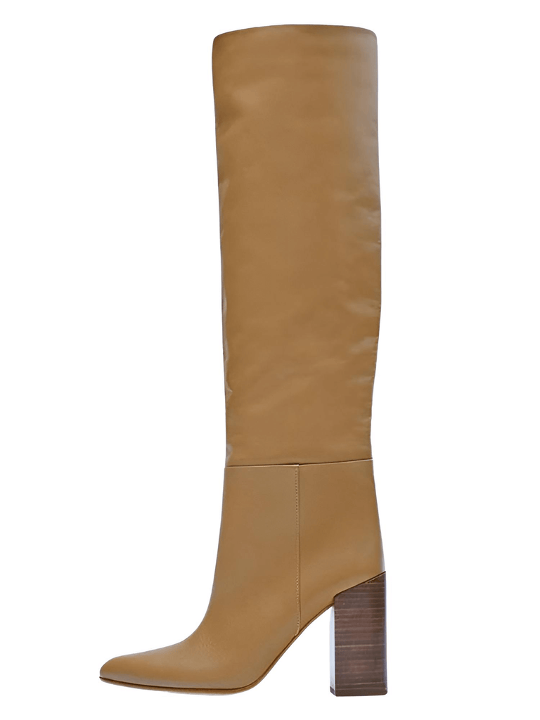 Embrace the season in style with these authentic leather knee-high winter boots for women. Experience the convenience of free shipping and tax coverage when you shop at Drestiny. Hurry, this exclusive offer of up to 50% off won't last long. As seen on FOX