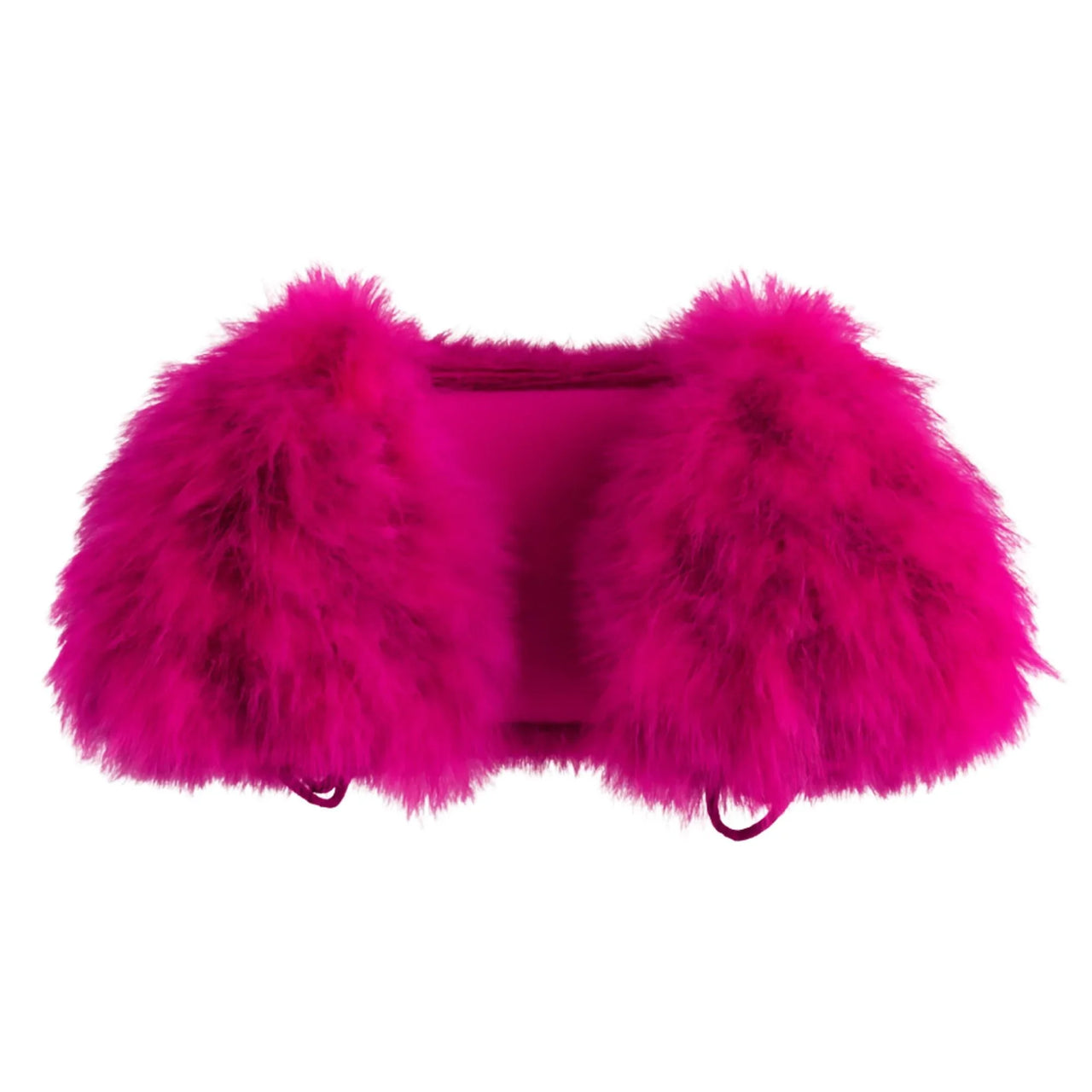 Genuine Ostrich Feather Fur Shawl Shrugs For Women