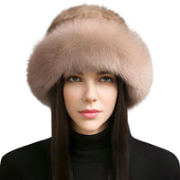 Thumbnail for Genuine Real Natural Knitted Mink Fur Hat Cap Luxury Women's Knit Fashion Winter Headwear Warm Real Fox Fur Hats -, Hats , Drestiny , Australia, Black, Brown, Canada, Dark Brown, Grey, Hats, Light Brown, Light Grey, New Zealand, Pink, Silver, Tan, United Kingdom, United States, White, Wine Red , Drestiny , www.shopdrestiny.com